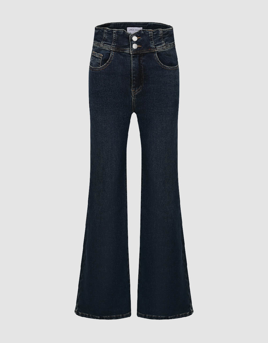 Urban Revivo Capri Flare Jeans 2024, Buy Urban Revivo Online