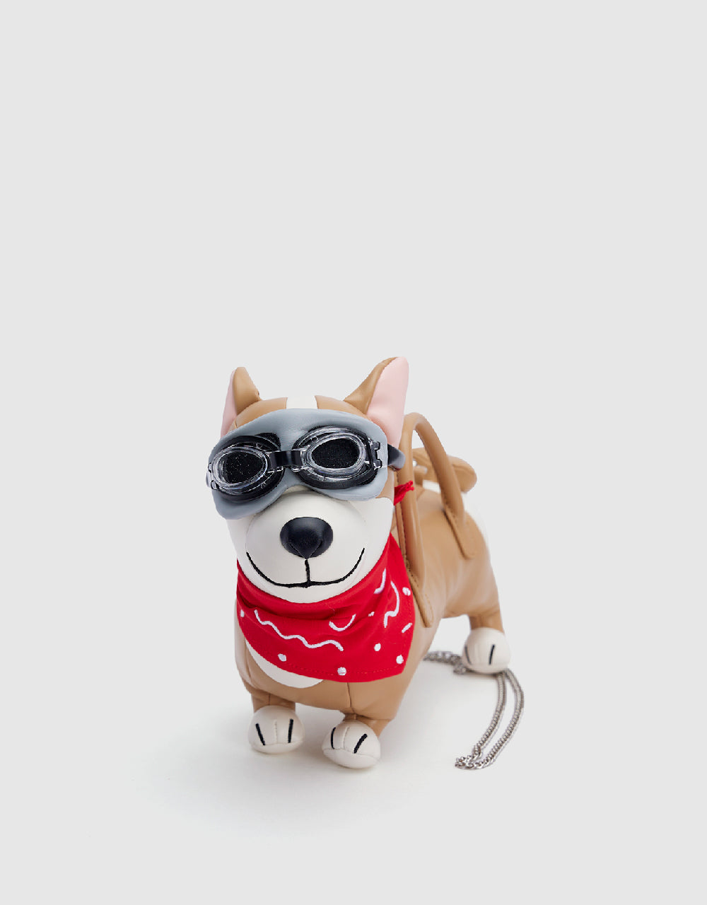 RICKI'S Vegan Leather Dog Keychain