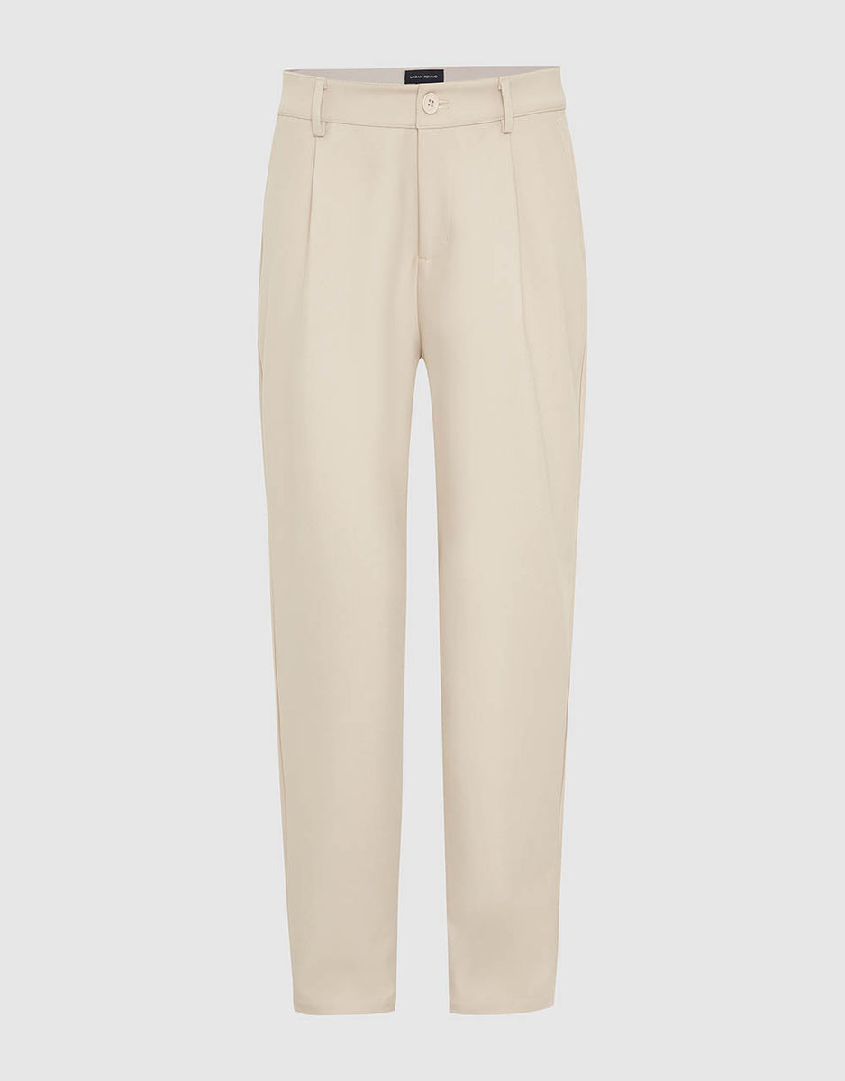 Tailored Carrot Fit Pants – Urban Revivo