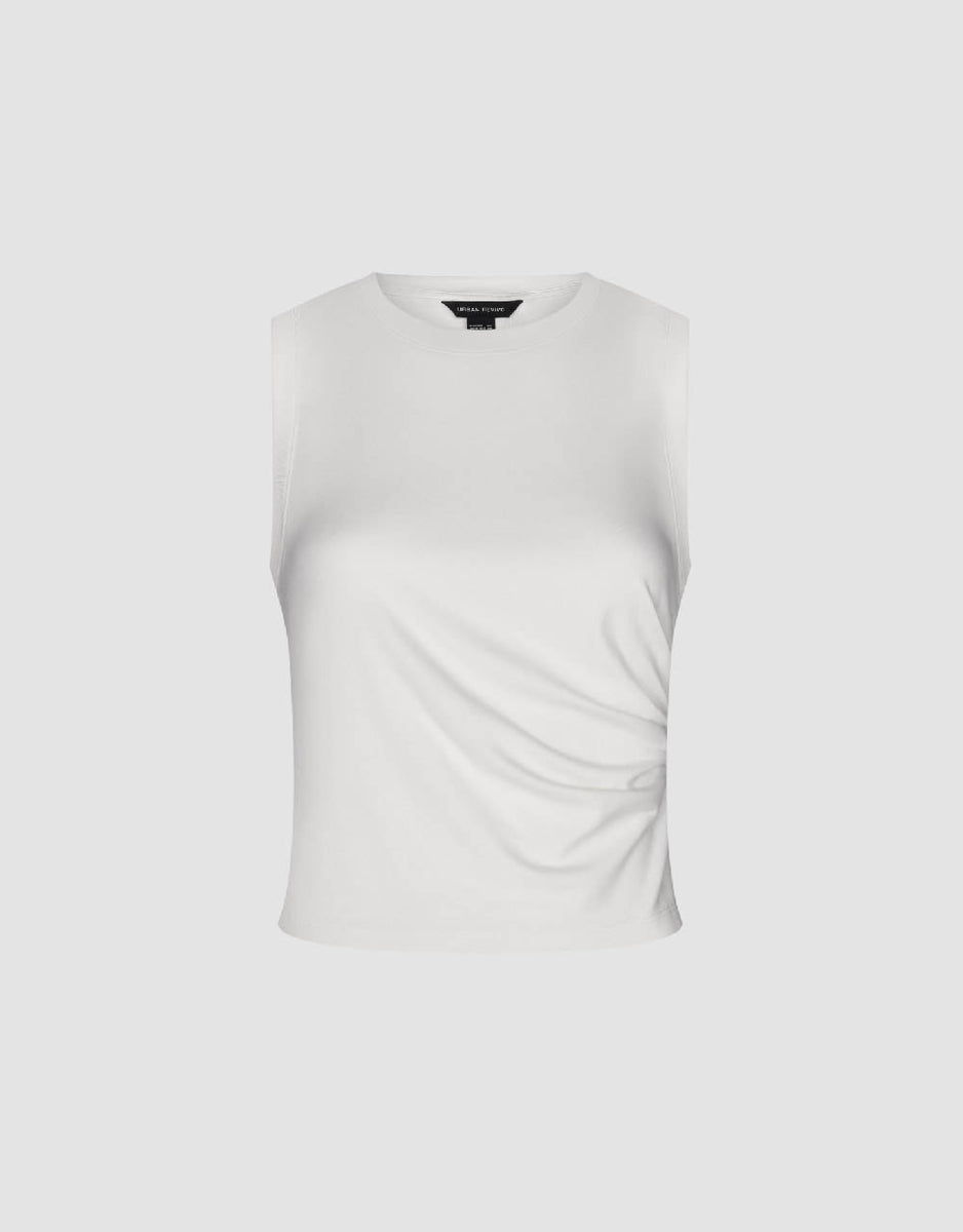 Crew Neck Skinny Tank Top – Urban Revivo