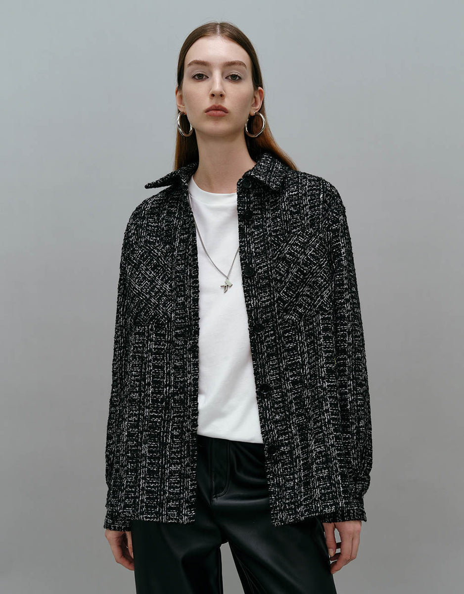 Loose Straight Woolen Coat – Urban Revivo