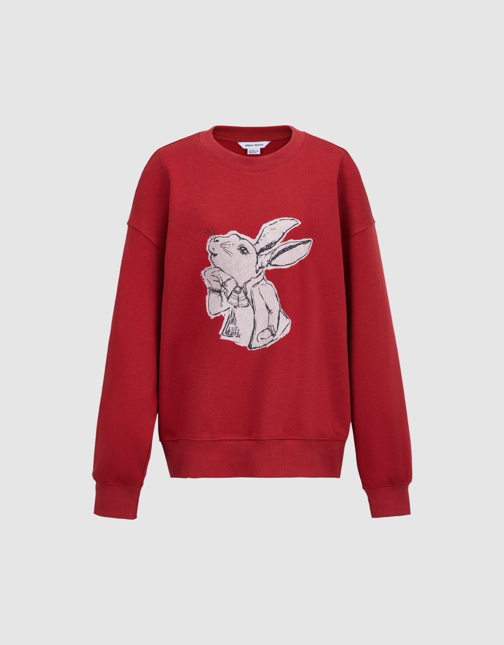 割引卸売 [RAIVE] Rabbit Graphic Sweatshirt in Navy [関税送料込