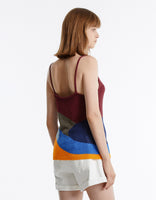 Colorblock Knitted Camisole